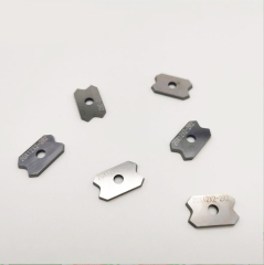 Tungsten carbide grooving and profiling inserts for edging machine