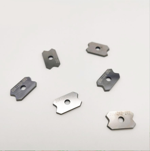 Tungsten carbide grooving and profiling inserts for edging machine