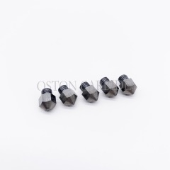 Cemented Carbide spraying nozzles MK8 Tungsten Alloy 3D Printer Nozzle Orifice 0.4/0.6/0.8mm