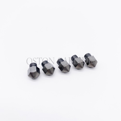 Cemented Carbide spraying nozzles MK8 Tungsten Alloy 3D Printer Nozzle Orifice 0.4/0.6/0.8mm