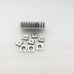 14x14x2mm Tungsten Carbide Reversible Blades for Wood Jointer Helical Spiral Cutterhead