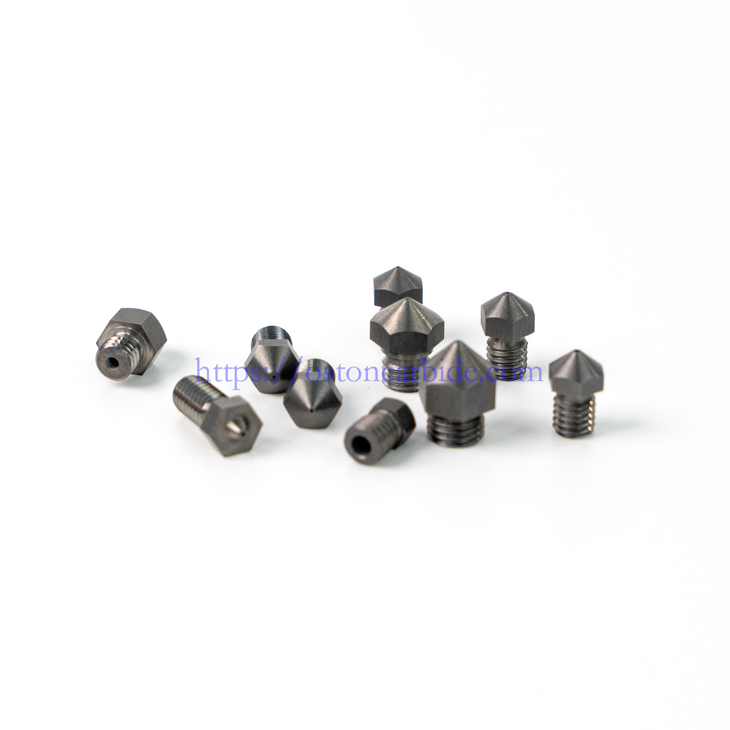 Tungsten carbide 3D nozzles