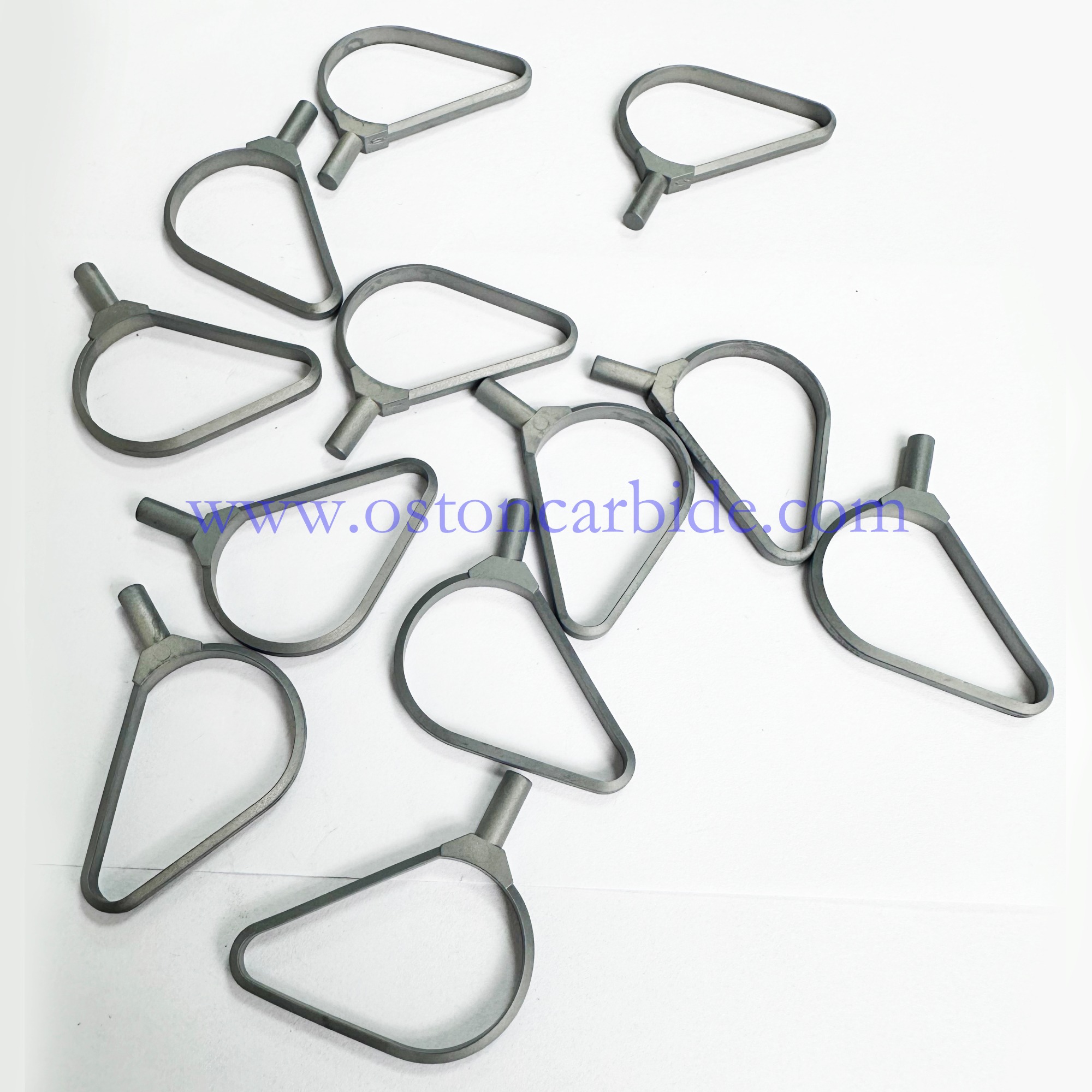 High Hardness Dense Material Tungsten Carbide Teardrop Shape Pottery Looping Tool,Hard Metal Ceramic Clay Trimmer