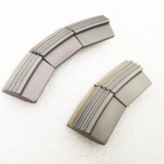 Tungsten Carbide Replacement Tiles on Decanter Centrifuge Scroll