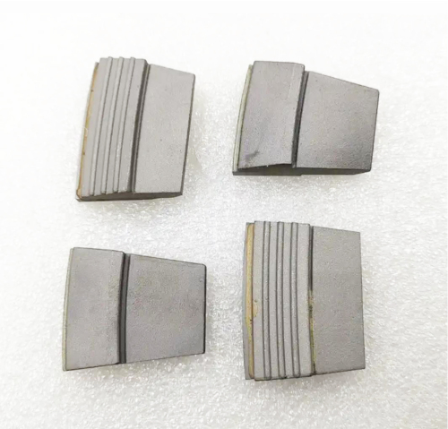 Tungsten Carbide Replacement Tiles on Decanter Centrifuge Scroll