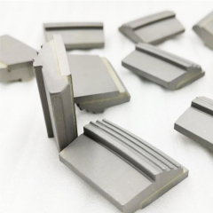 Tungsten Carbide Replacement Tiles on Decanter Centrifuge Scroll