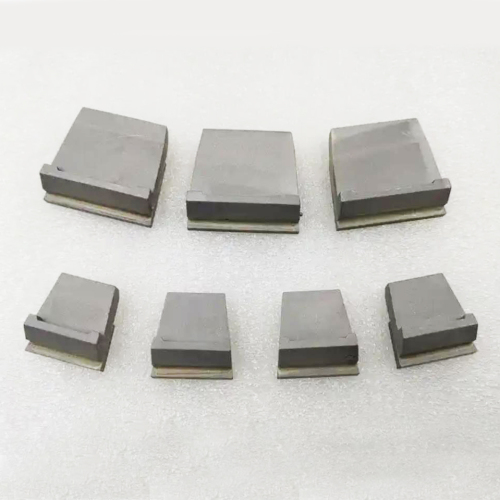 Tungsten Carbide Replacement Tiles on Decanter Centrifuge Scroll
