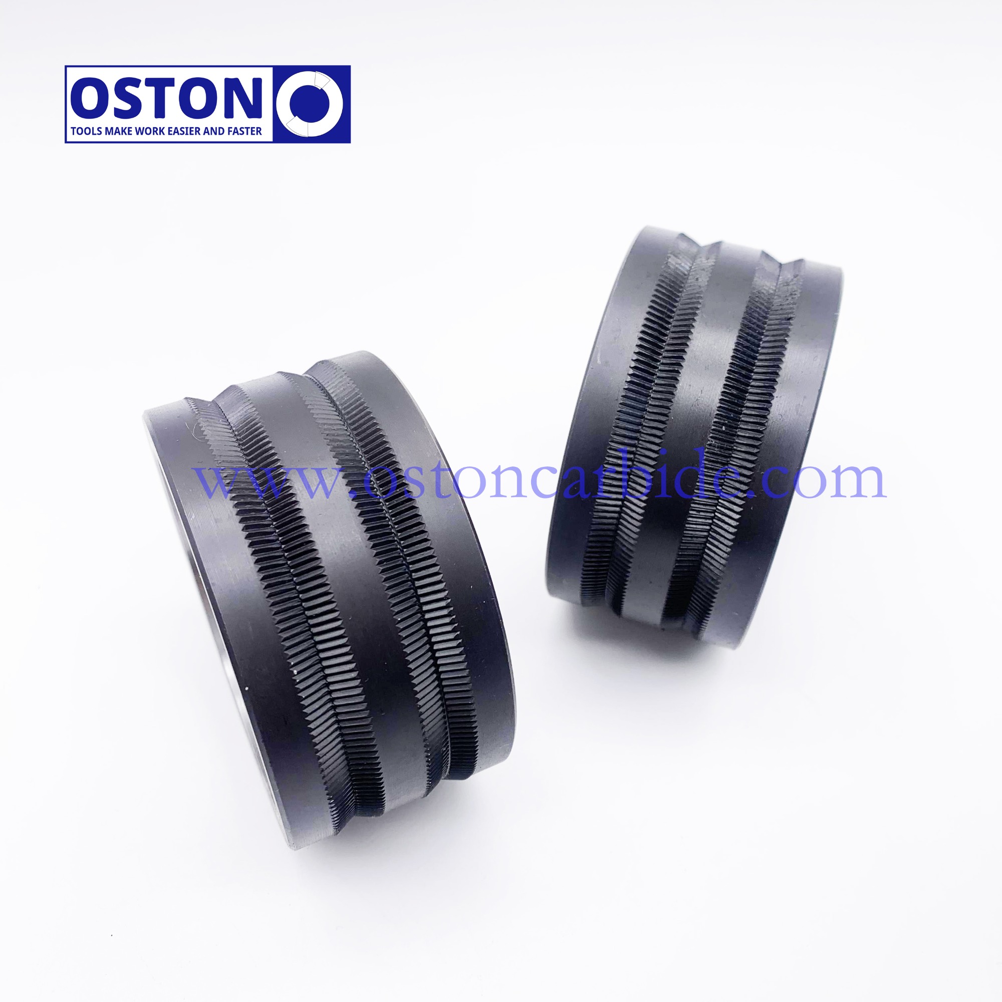 Φ 72*37*Φ 52mm HRC60-HRC62 SKD11 / D2 Tool Steel Alloy Wire Transport Rolls, Tungsten Carbide Measuring Wheels.