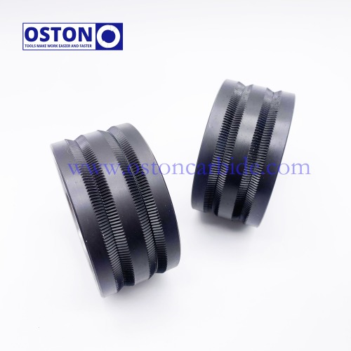 Φ 72*37*Φ 52mm HRC60-HRC62 SKD11 / D2 Tool Steel Alloy Wire Transport Rolls, Tungsten Carbide Measuring Wheels.