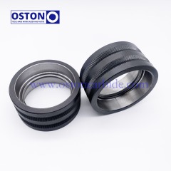 Φ 72*37*Φ 52mm HRC60-HRC62 SKD11 / D2 Tool Steel Alloy Wire Transport Rolls, Tungsten Carbide Measuring Wheels.