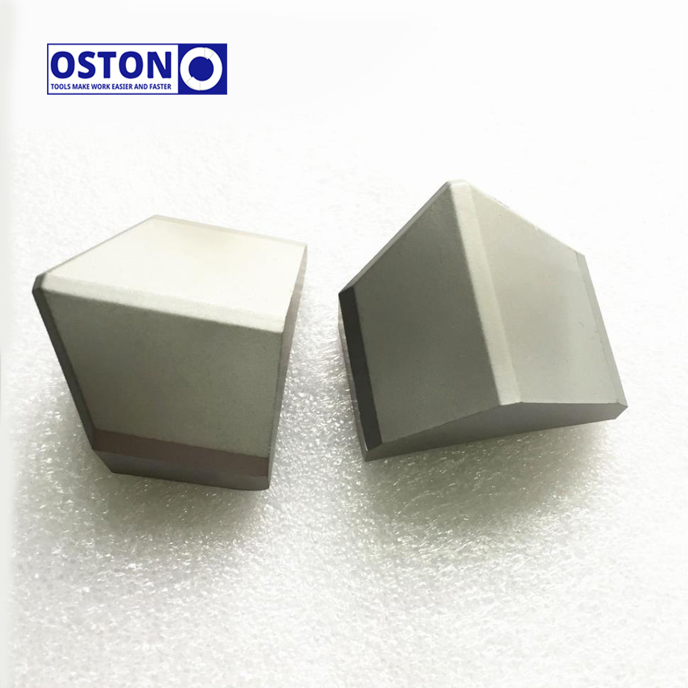 Tungsten Carbide Forestry Mulcher Teeth Type C3 Style Fitting Fae Mulcher Embedded Two Carbide Tips