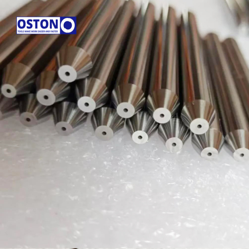 Free Sample Waterjet Nozzle. 281 X. 035 X4.000" with Performance Locating Copper Ring for Kmt Flow Jet Edge Omax Water Jet Parts Mixing Tube