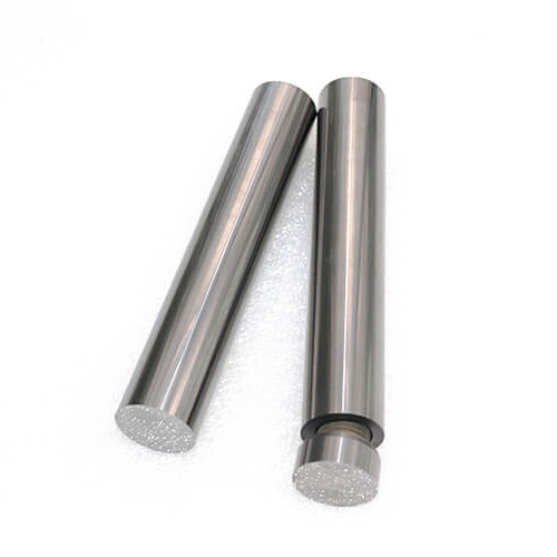 Tungsten carbide plunger