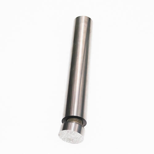 Tungsten carbide plunger