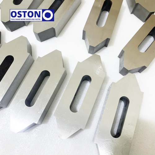 252x145x65mm Customized DC53 Crusher Knife D2 Shredder Knife for Tire Recycling Machine