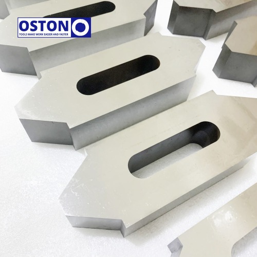 252x145x65mm Customized DC53 Crusher Knife D2 Shredder Knife for Tire Recycling Machine