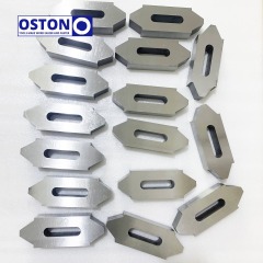 100x100x60mm Factory Price DC53 Recycling Tyre Shredder Cutting Blades and Knives for Tyre Recycling Shredder Machine