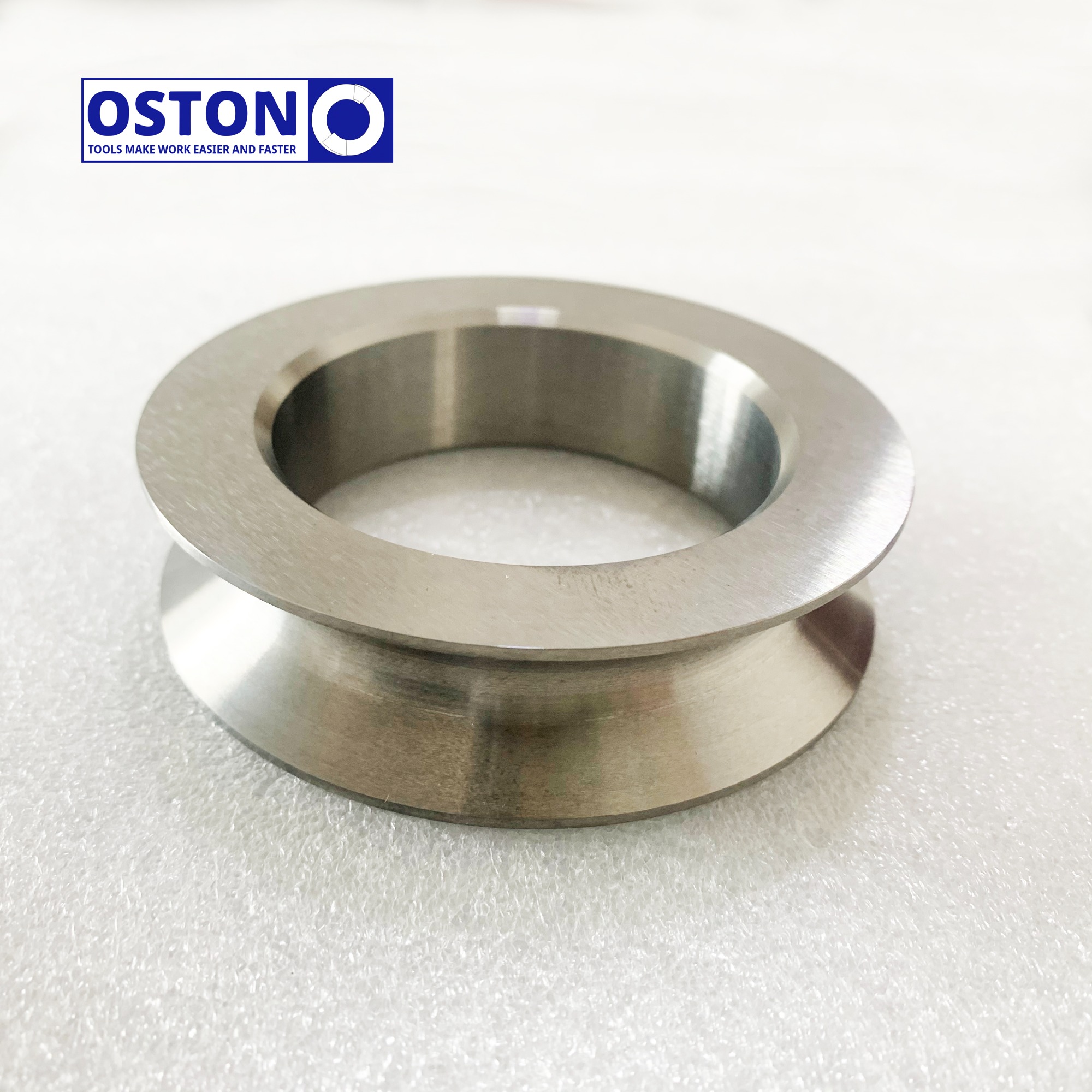 YG8 D90*d62*26mm Cemented Carbide Grooved Wire Traction Roller