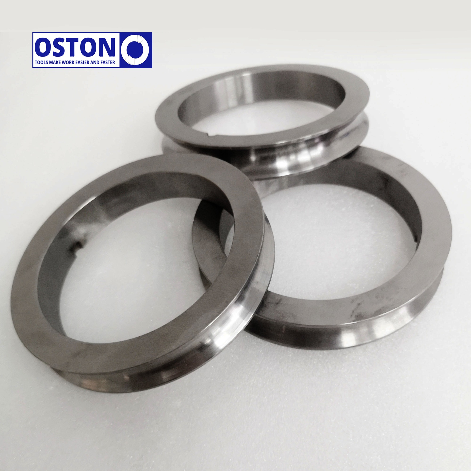 Φ128*20*Φ100mm Tungsten carbide descaling and straightenning rolls for wire flattening