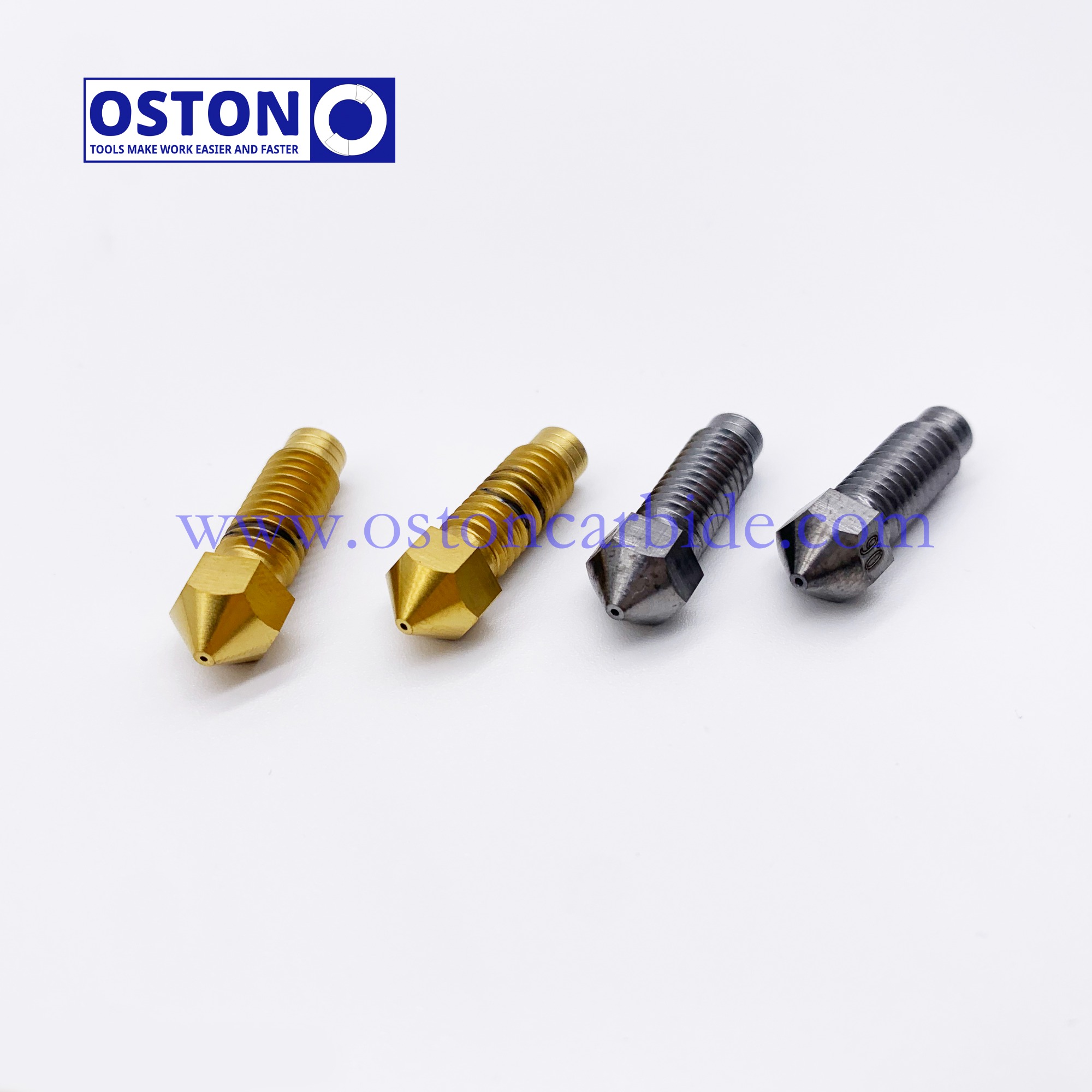 Customized Unibody Tungsten Carbide 3D Nozzles with Tic Coating According To Client's Drawing