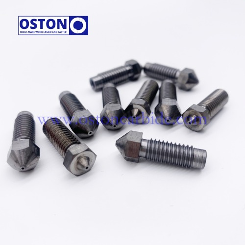 Customized Unibody Tungsten Carbide 3D Nozzles with Tic Coating According To Client's Drawing