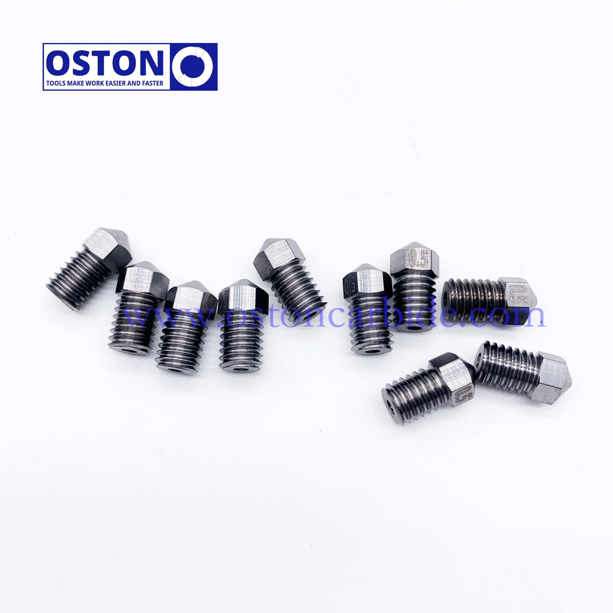 MK10 Solid Tungsten Carbide 3D Nozzles