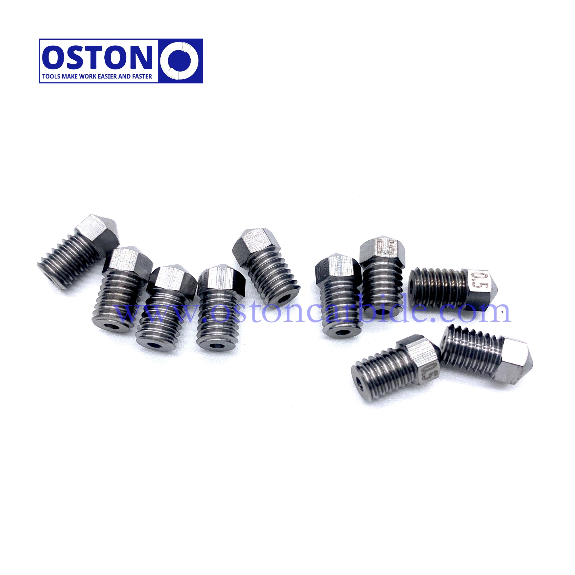 MK10 Solid Tungsten Carbide 3D Nozzles