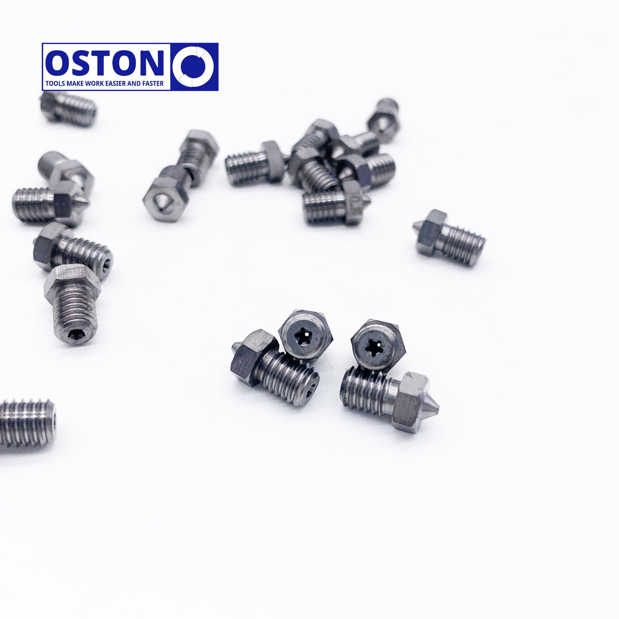 Tungsten carbide 3D nozzles