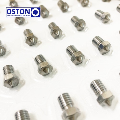 0.4mm Diameter Tungsten Carbide 3D Printer V6 Extruder Nozzle with stock in warehouse