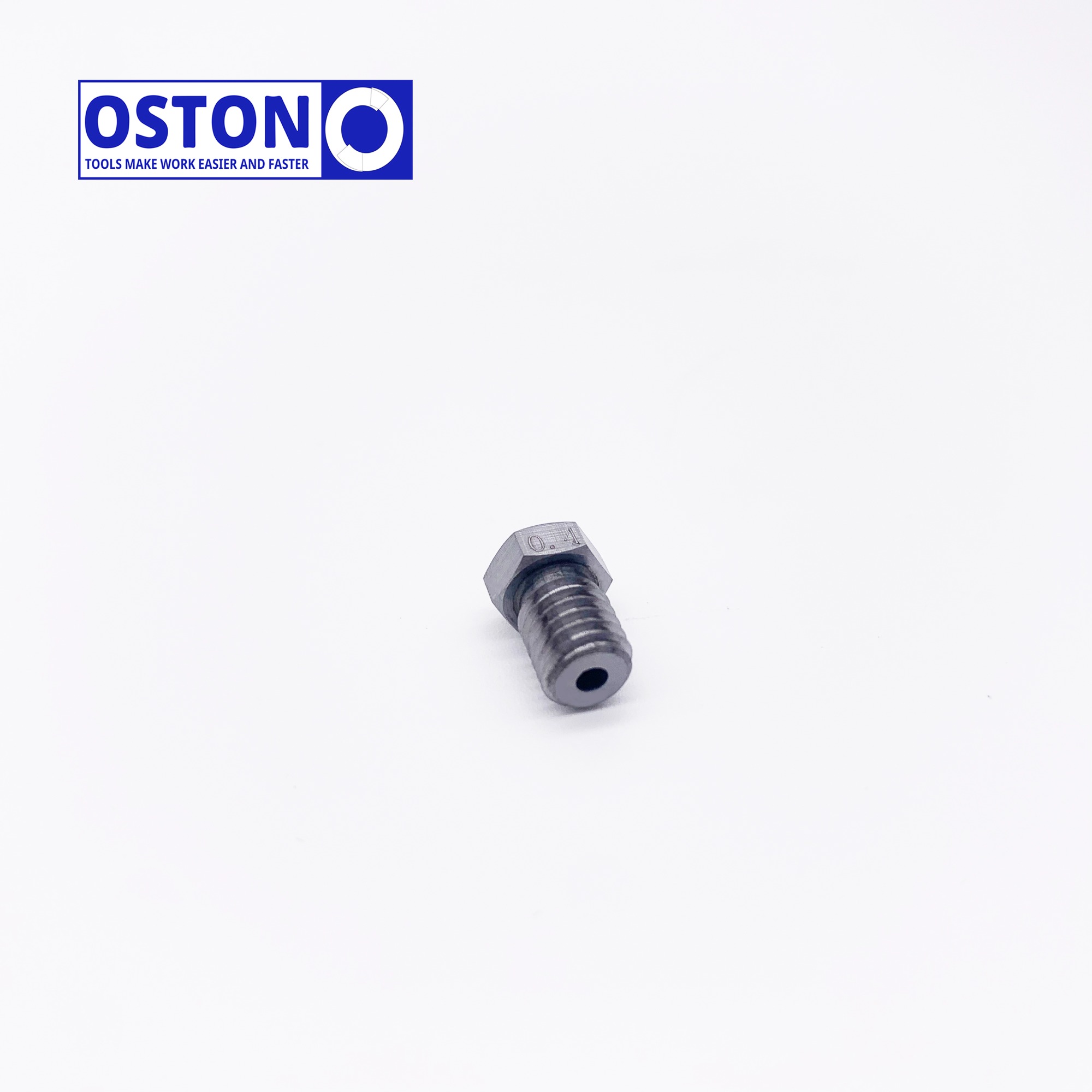 0.4mm Diameter Tungsten Carbide 3D Printer V6 Extruder Nozzle with stock in warehouse
