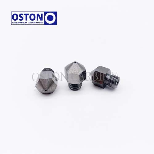 Tungsten 3D Printer MK8 Extruder Nozzle, 0.4/0.6/0.8mm Orifice Diameter