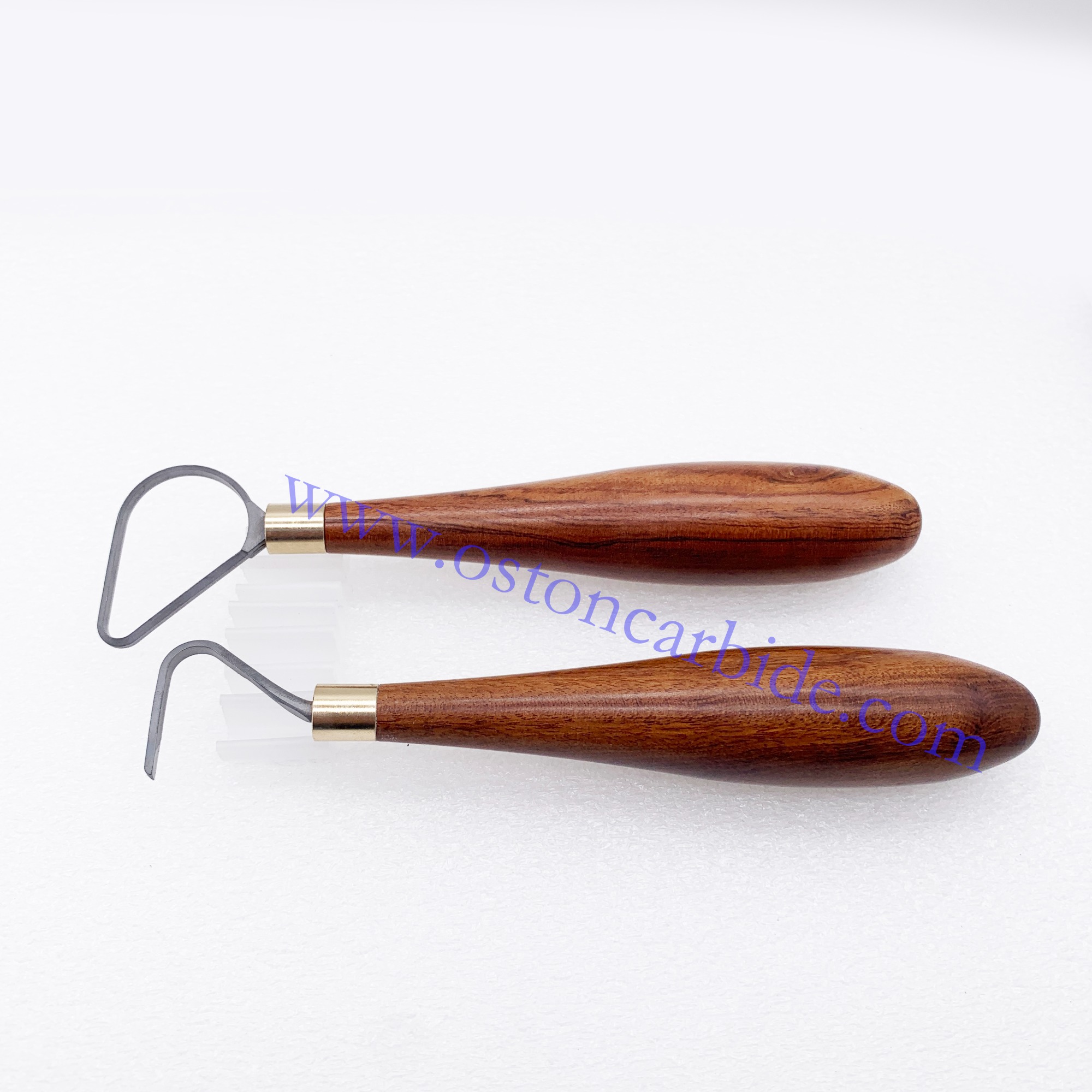 Pear/Hook Shape Tungsten Carbide Loop Style Pottery Carving Tools