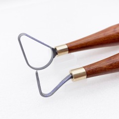 Pear/Hook Shape Tungsten Carbide Loop Style Pottery Carving Tools