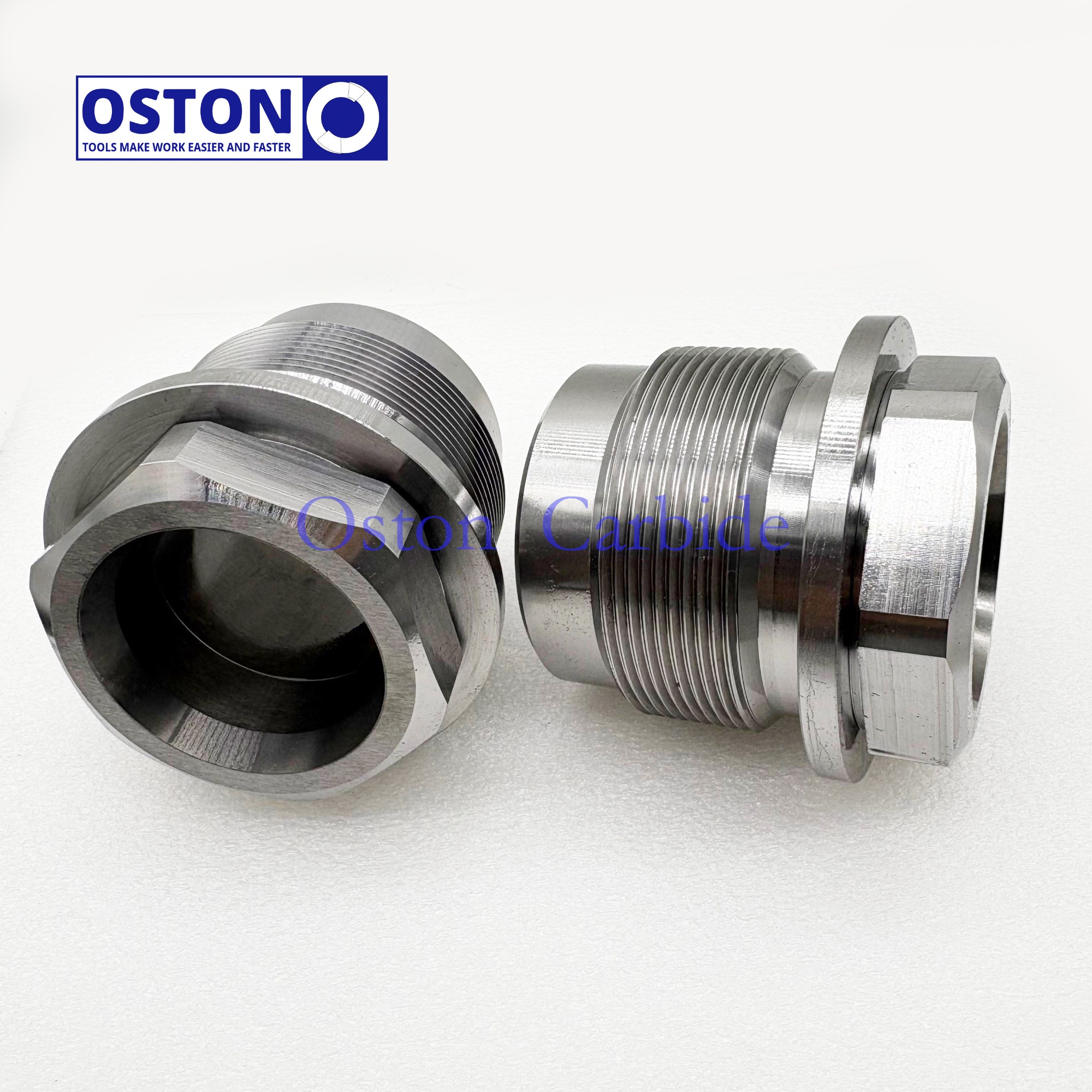 2"X1" Tungsten Carbide Choke Bean Adaptor SS410 MEG-Hexagonal Type Choke Bean 10K