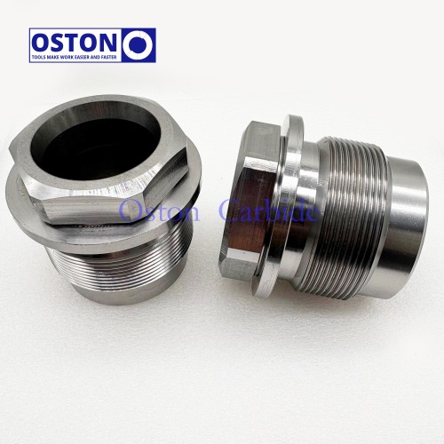 2"X1" Tungsten Carbide Choke Bean Adaptor SS410 MEG-Hexagonal Type Choke Bean 10K