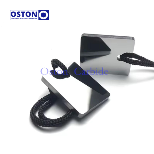 29.8*24.8*3.1-Φ4.2mm FESTO Tungsten Carbide Rectangular Deburring Blades for Scratch Removal and Polishing Auto Surface
