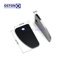 48×28×3-∮4.4mm Tungsten Carbide Denibbing Tool for Removal Auto Paint Runs Dirt Rubbish