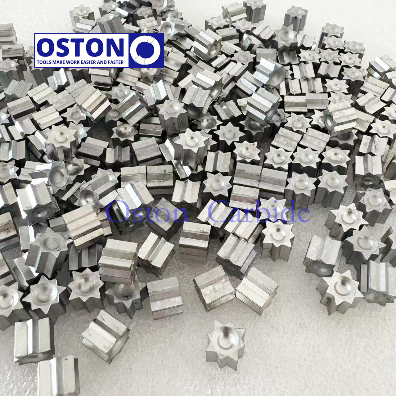 Star Shape Tungsten Carbide Tips for Carbide Brazing Rod, Tungsten Carbide Points