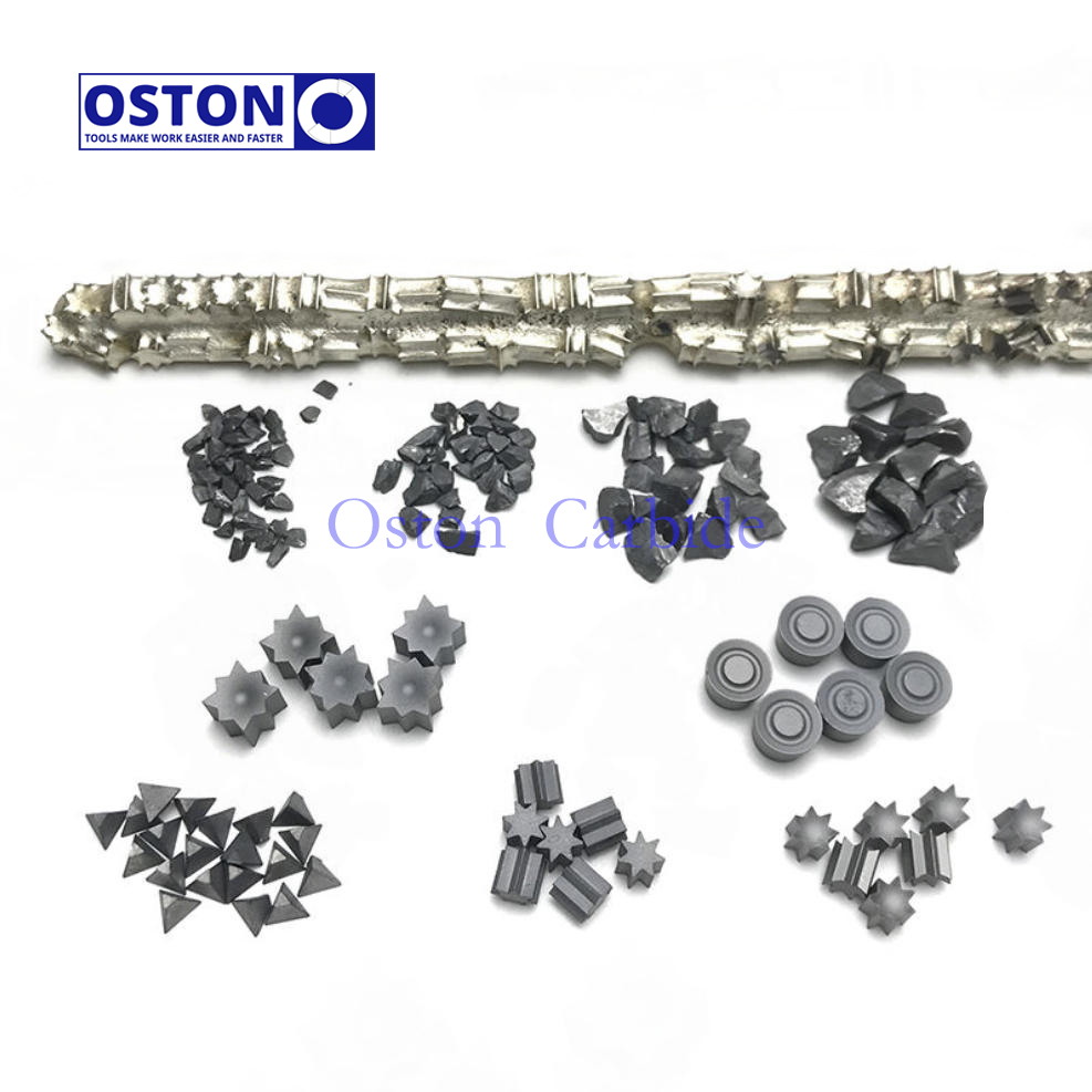 Hard Facing Material Cemented Carbide Particles Brazing Tungsten Carbide Composite Nickel Welding Rods for Wear Parts