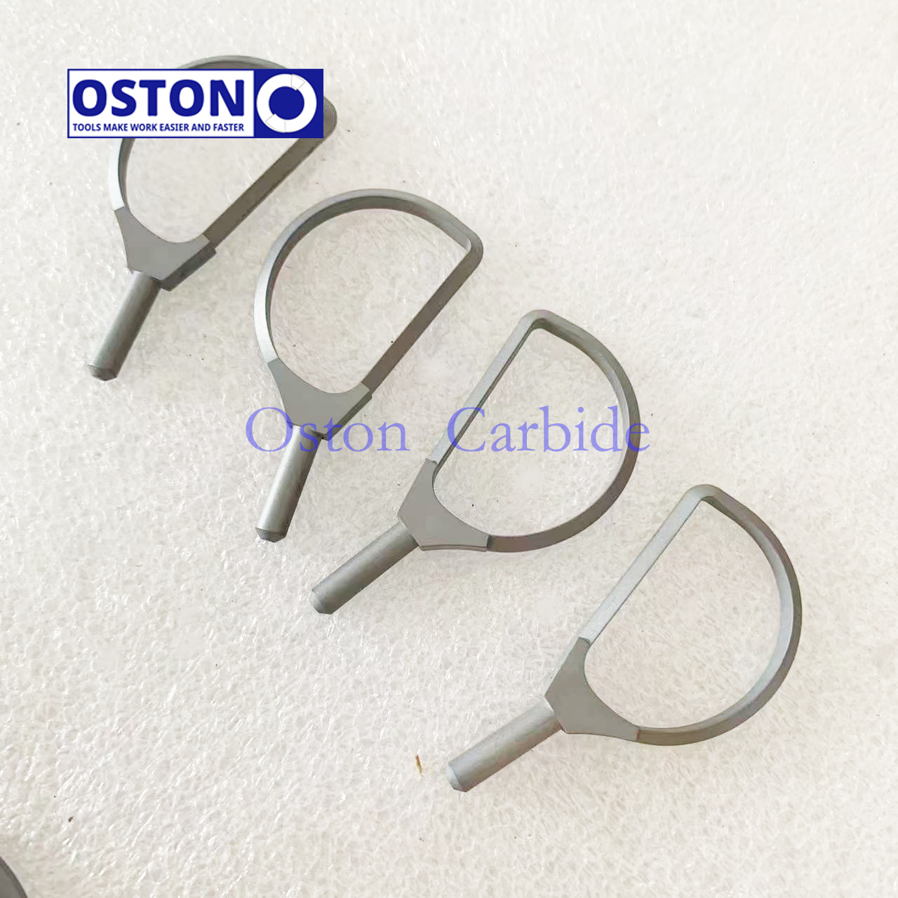 YG8/K30 G Hook D Shape Tungsten Carbide Pottery Tool Blade