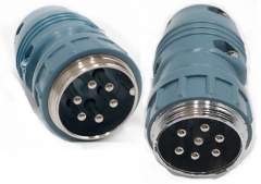 Wire Feeder Control Line Socket