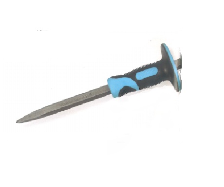 Pointed Cold Chisel with Two-Tone Handle