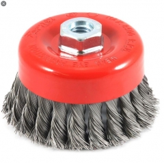 Twist Knot Wire Cup Brush