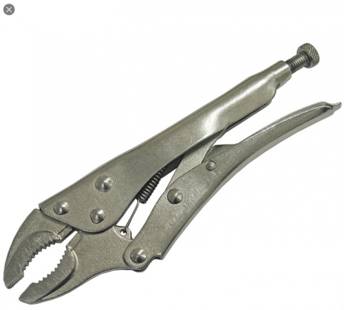 Curved Jaw Lock-Grip Pliers