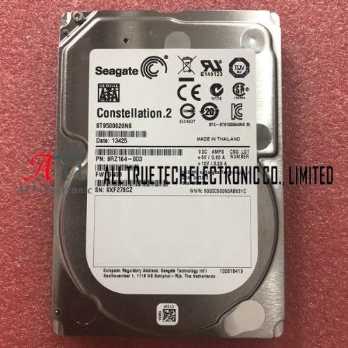 Seagate Constellation.2 ST9500620NS 500GB 7200 RPM 64MB Cache SATA 6.0Gb/s 2.5" Enterprise-class Internal Hard Drive