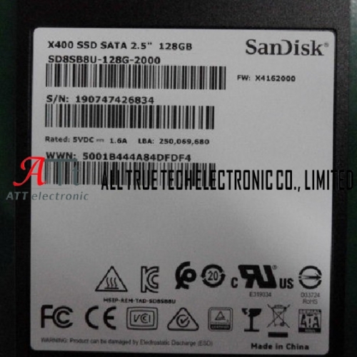 SanDisk X400 128GB 2.5" 7mm Internal SSD SD8SB8U-128G