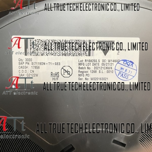 SI7119DN-T1-GE3 VISHAY P-Channel 200 V 3.8A (Tc) 3.7W (Ta), 52W (Tc) Surface Mount PowerPAK® 1212-8