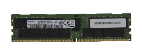 M393AAG40M3B-CYFC0 Samsung 128GB PC4-23400 DDR4-2933MHz Registered ECC CL21 288-Pin DIMM 1.2V Quad Rank Memory Module