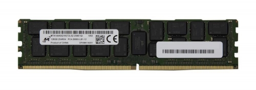 MTA144ASQ16G72LSZ-2S6E1Q1 Micron 128GB PC4-21300 DDR4-2666MHz Registered ECC CL19 288-Pin Load Reduced DIMM 1.2V Octal Rank Memory Module