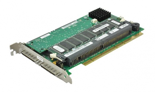 9M912 Dell PERC 3/DC 128MB Cache Dual Channel Ultra-160 SCSI 64-bit PCI-X RAID 0/1/5/10/50 Controller Card